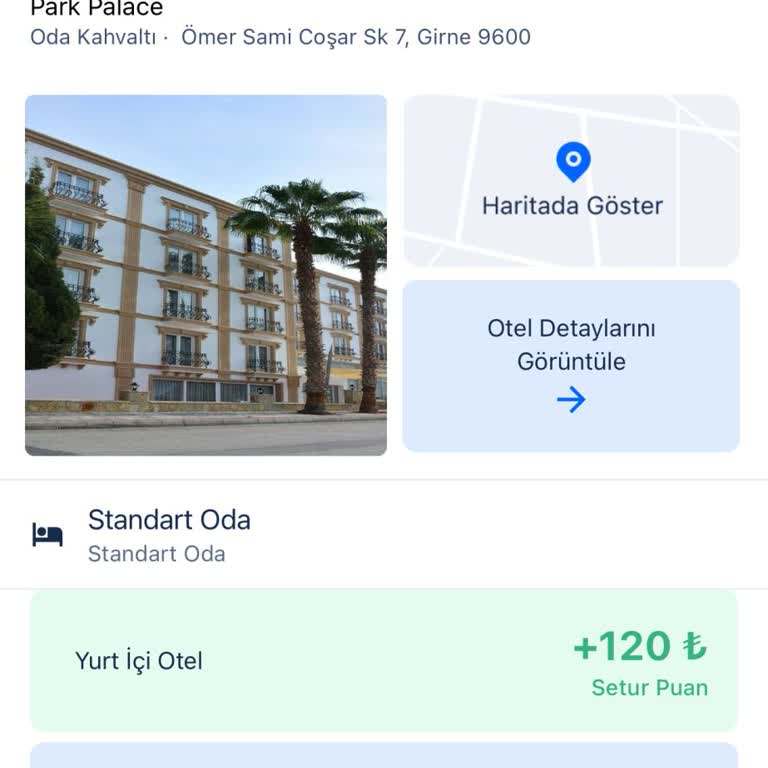 Setur Turizm Rezervasyon Bilgisi Ücreti Ödediğim Halde Otele İletilmemiş