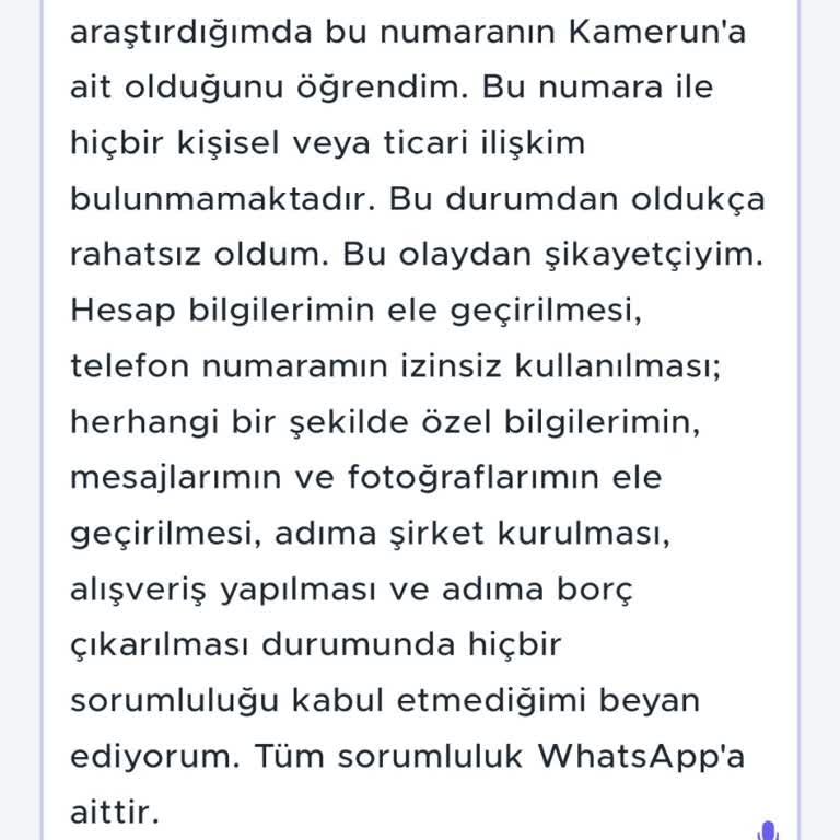 WhatsApp Bilinmeyen Numaradan Gelen Rahatsız Edici Görüntülü Arama