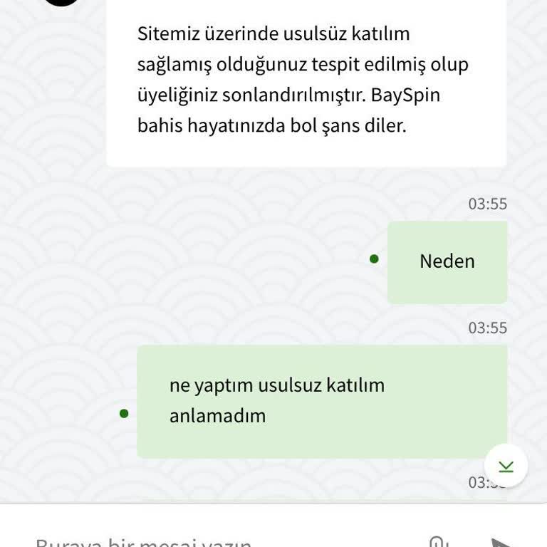 Bayspin'de Yaşanan Ödeme Sorunu Ve Hesap Kapatma