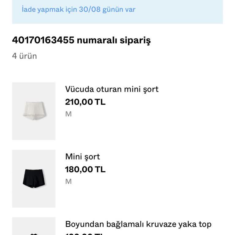 Bershka Kargomu Teslim Almadım