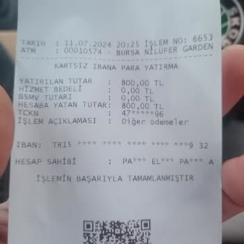 Akbank In Arızalı ATM İle Parayı Yok Etmesi