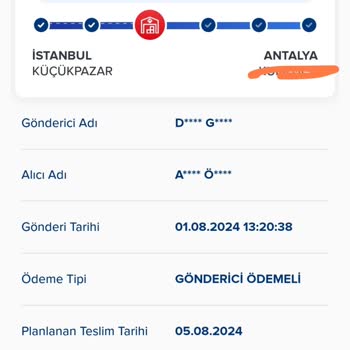 Aras Kargo Kargo Teslimatında Yaşanan Gecikme Ve İade Sorunu
