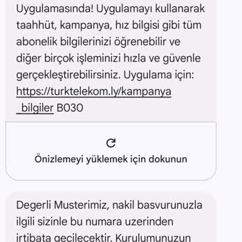 Türk Telekom Nakil İşlemi Sorumsuzluğu