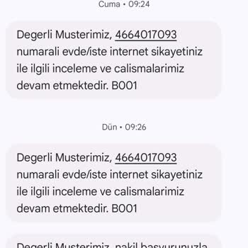 Türk Telekom Nakil İşlemi Sorumsuzluğu