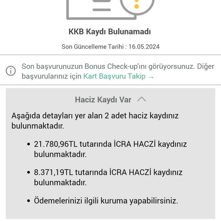 Garanti Bankası'nda Güncellenmeyen İcra Bilgisi Sorunu