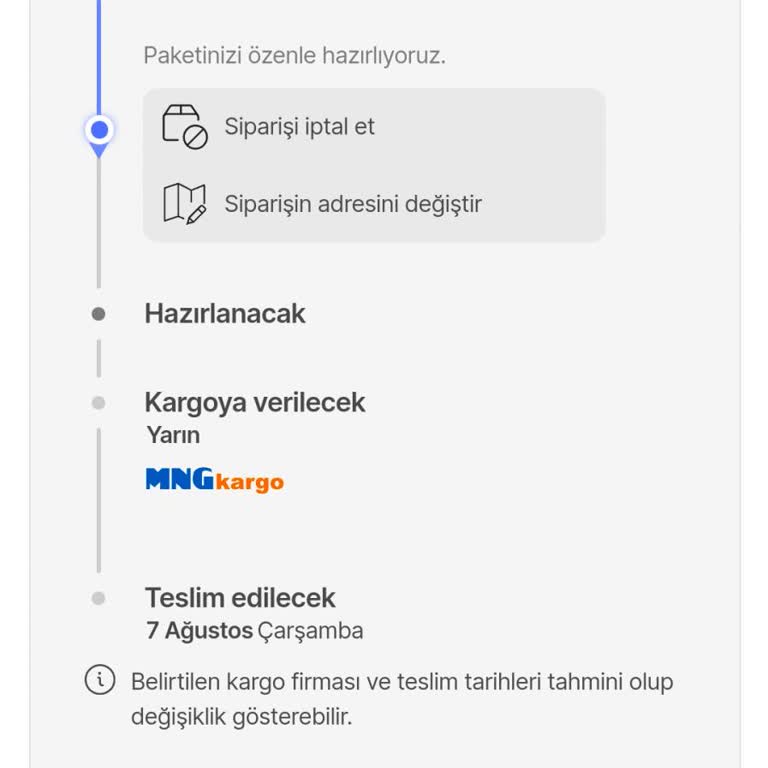 MNG Kargo Kargo Hazırlanıyor 3 Gündür