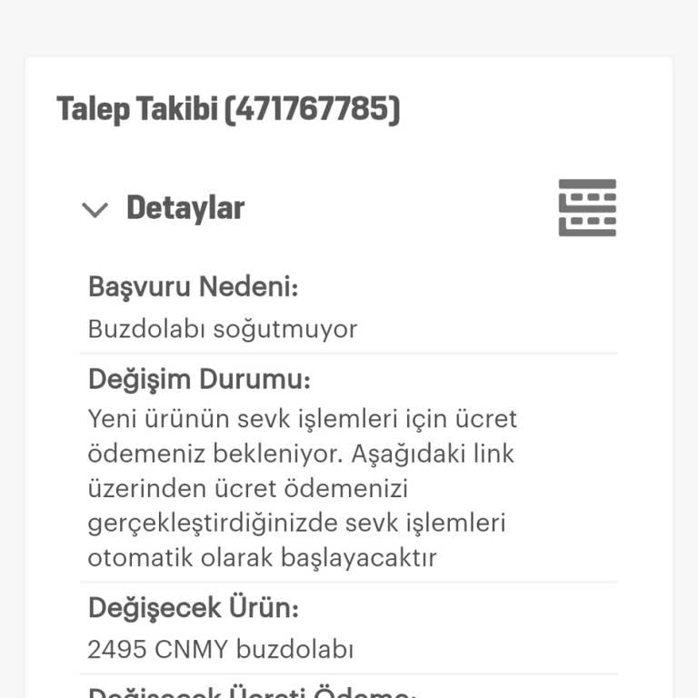 Arçelik Buzdolabı Gaz Kaçağı Ve Yüksek Ücret Talebi