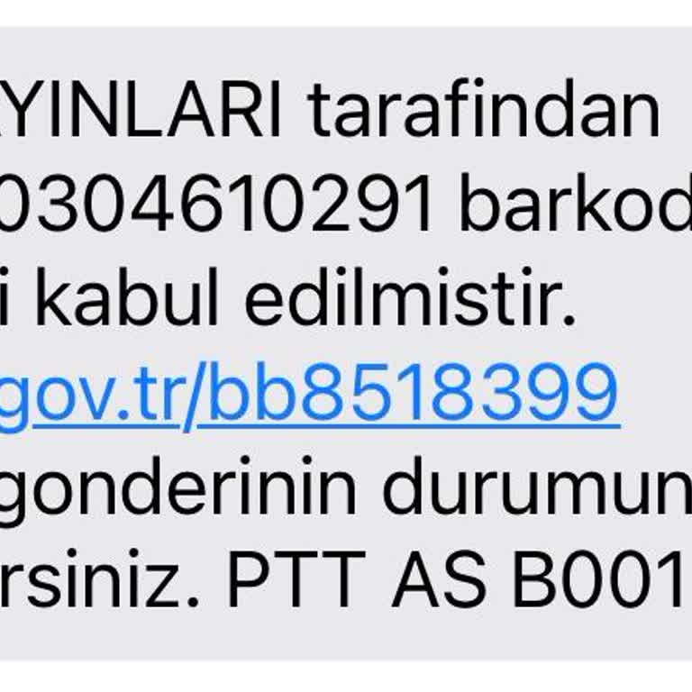 PTT Kargo Kayıp Kargom Bulunmuyor