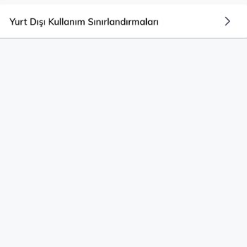 TT Mobil Tarifem Yurt Dışında Paketi Kullanamıyorum