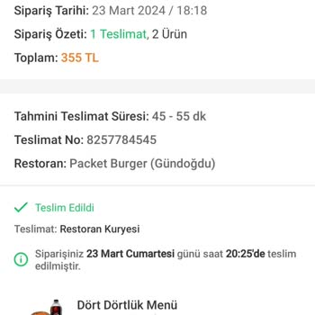 Trendyol Yemek İade 6 Aydır Yapılmıyor