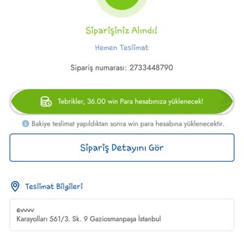 Cepte Şok Siparişim Hala Hazırlanıyor