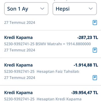 Denizbank İhtiyaç Kredisi Kapatmada Aldığı Yasal Olmayan Kapatma Faizi