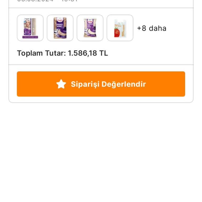 Migros Sipariş İlgisizlik Sorunu