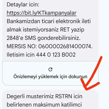 Kuveyt Türk Altın Puan Onay Mesajı Sorunu