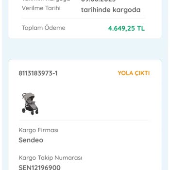 E-Bebek Para İadesi