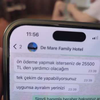De Mare Hotel De Mare Family Yanlış Bilgilendirme İle İnsanları Mağdur Ediyor