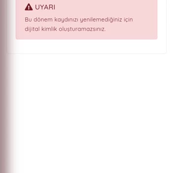 Anadolu Üniversitesi Dijital Kimlik Kartı Ve Pasif Öğrenci Yazması