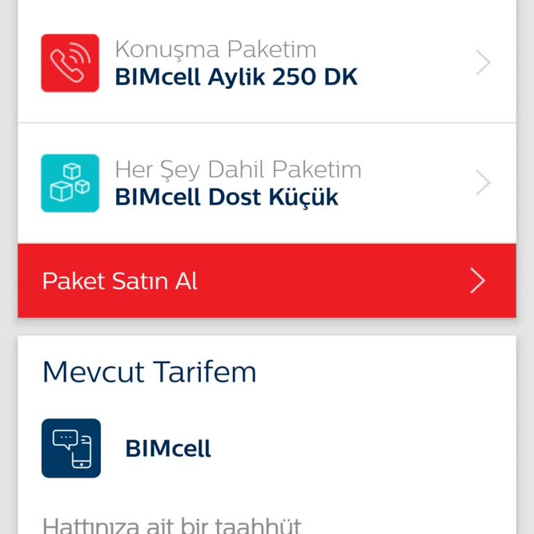 Bimcell Kullanıcısından Habersiz Tarifeye Geçiş Yapıyor.