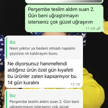 Haza Moda'da Değişim Ve İade Sorunu