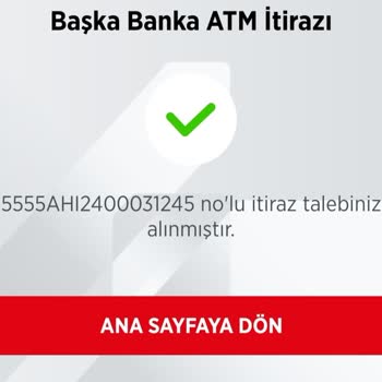 Ziraat Bankası ATM Parama El Koyması