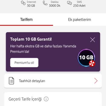 Vodafone Yanlış Fatura Tutarı İle Karşılaştım