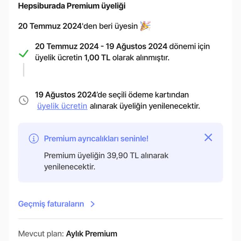 Hepsiburada Premium Üyelik İptali