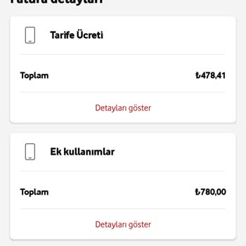 Vodafone'dan Fahiş Tarife Aşım Ücreti Şoku
