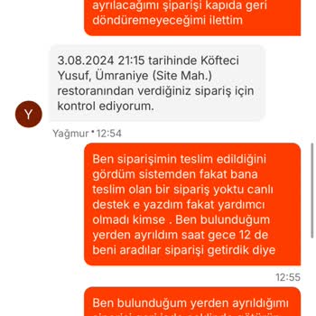 Migros Yemek Siparişlerinde Yaşanan Sorunlar Ve Destek Eksikliği