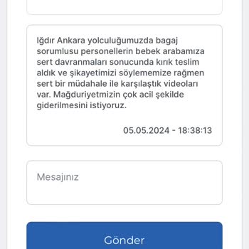 Ajet (Anadolu Jet) Bebek Arabası Tazminat Sürecinde Yaşanan Sorunlar