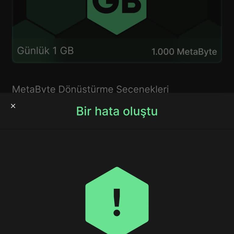 Kim GB İster Kumbaramdaki Metabaytlar Kayboluyor