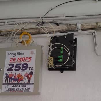 TurkNet İnternet Kabloları Gelişigüzel Açık Bırakıldı