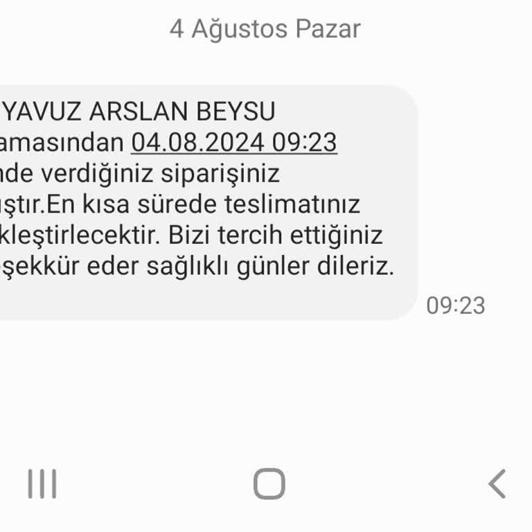 Beysu Çağrı Merkezi Yanıt Vermiyor.