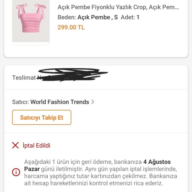 Papara'da Trendyol İdare Gecikmesi