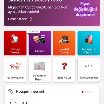 Vodafone Ek İnternet Paketi Hatası Ve İade Sorunu