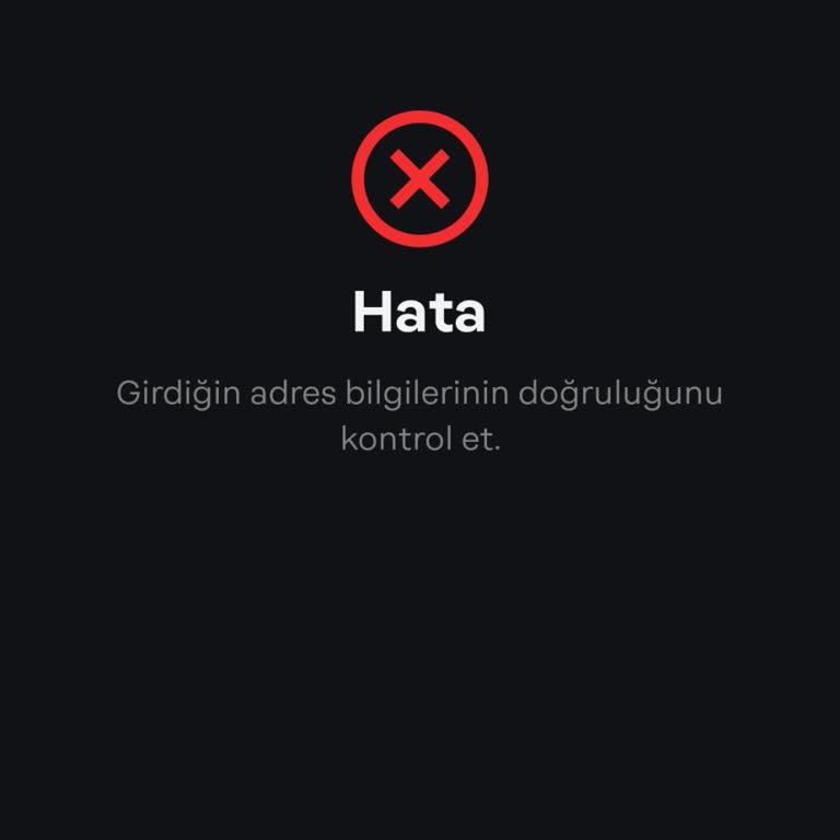 Papara Adres Sıkıntısı