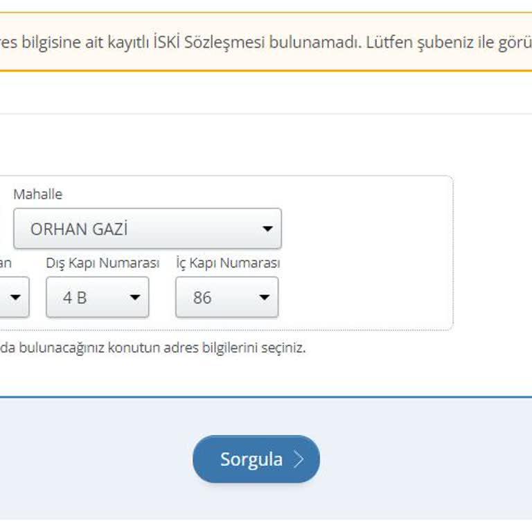 İSKİ- Sözleşmesi Bulunamadı.