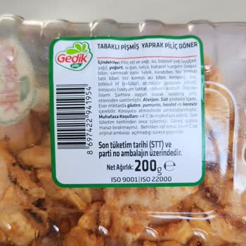 Gedik Piliç Döner Bombaj Sorunu