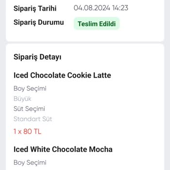Coffy İptal Sipariş Para Ödenmiyor
