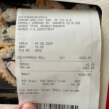 Dardanel Sushi Tavsiye Edilen Fiyatın Üzerinde Satılıyor!