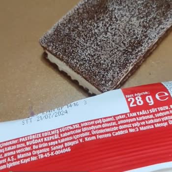 Kinder Süt Dilimi Bozuk Koli!