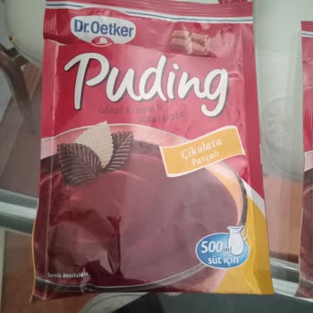 Dr. Oetker Puding Tadının Acı Olması