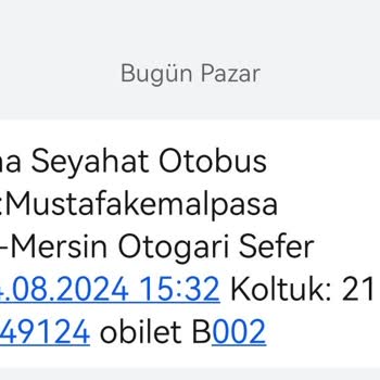 Obilet Otobüs Rötarı Ve İptal Sorunu Yaşadım