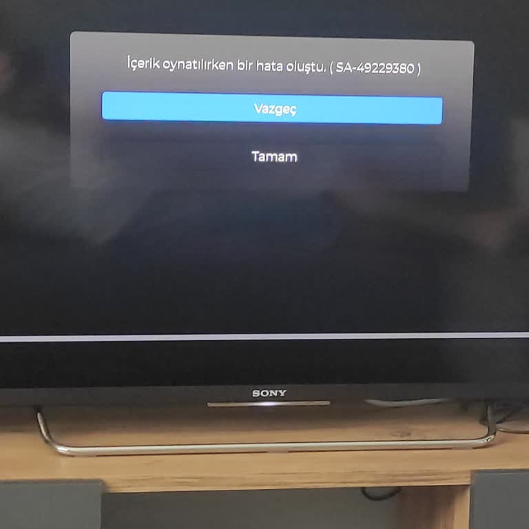 Tod TV İçerik Oynatılırken Hata Oluştu