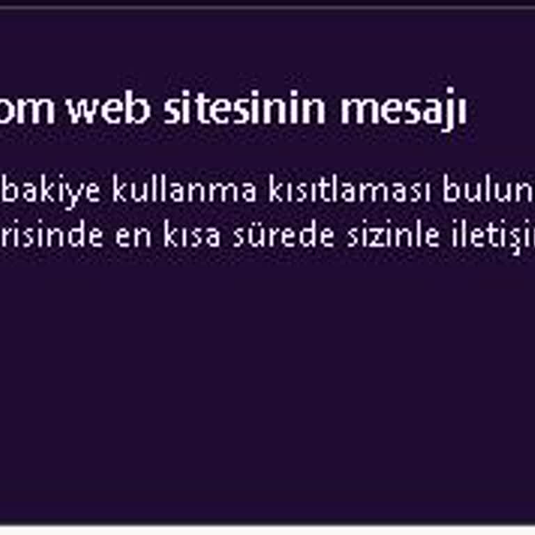 GamerMarkt Bakiye Kullanma Kısıtlaması