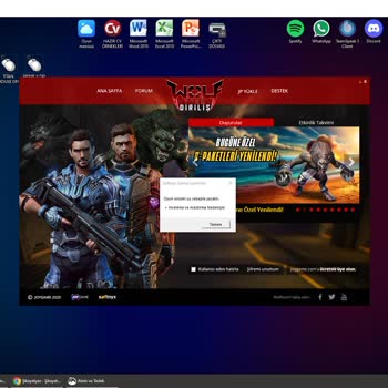 Wolfteam Hesabına Erişim Sorunu