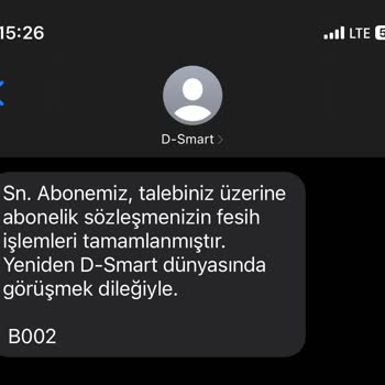 D-Smart Üyeliğinizi Asla İptal Edemezsiniz