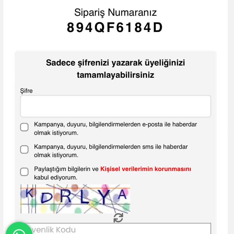 Meysa Design Ürünlerimi Kargolamadı