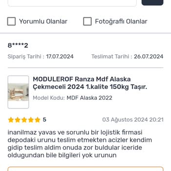 Horoz Lojistik Mobilya Teslimat Yapmayız Diyor Paketler Yırtılıyor