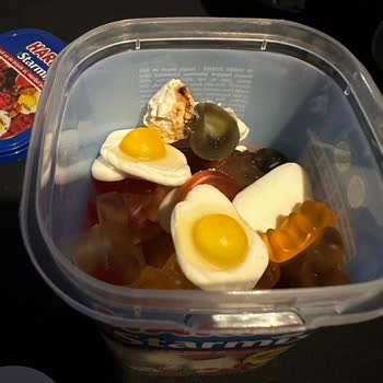 Haribo Jelibon Kutusunda Şok Edici Kireç Kalıntısı