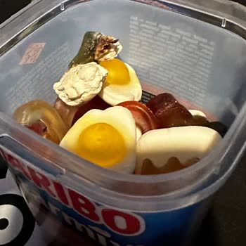 Haribo Jelibon Kutusunda Şok Edici Kireç Kalıntısı